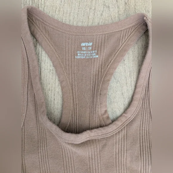 Aerie Ribbed Racerback Dress. Size Xsmall. - Picture 2 of 5